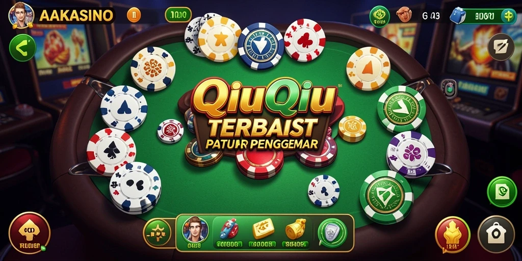 Tangkap momen seru bermain QiuQiu di AAKASINO.