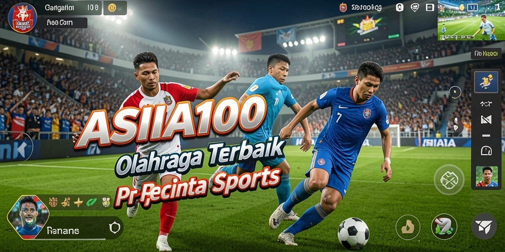 Tampilan gameplay yang seru dalam ASIA100.