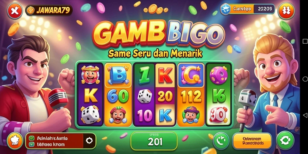 Tampilan gameplay seru dan interaktif dari JAWARA79.