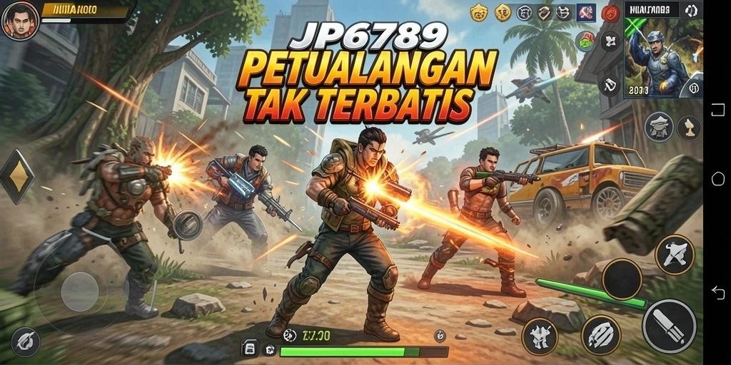 Screenshot menampilkan aksi seru dalam game JP6789.