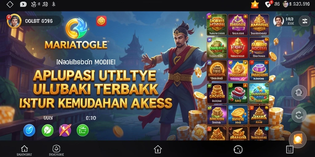 Screenshot MARIATOGEL menampilkan antarmuka pengguna yang intuitif dan mudah digunakan.