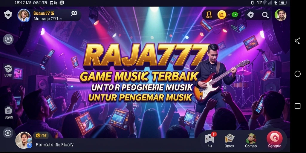 Tampilan gameplay yang penuh warna dan interaktif dari RAJA777.